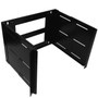 19 inch Wall Mount Bracket - 8U Adjustable Depth 12-18 Inches Hinged FN-RM-210-8U