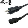 10ft Hospital Grade 5-15P to C13  Power Cable 14AWG SJT (15A 125V) (FN-PW-H105C-10)