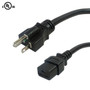 6ft Hospital Grade 5-20P to C19 Power Cable 12AWG SJT 125V 20A FN-PW-H131-06