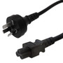 2m AS3112 (Australia) to C5 power cord H05VV-F 0.75 - 2.5A 250V (FN-PW-182-2M)