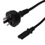 2m AS3112 (Australia) to C7 power cord H05VV-F 0.75 - 2.5A 250V (FN-PW-183-2M)