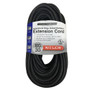 100ft Industrial & Shop Indoor/Outdoor Extension Cord - 14AWG SJOW - Black (FN-PX-120C-100BK)