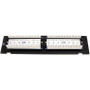 StarTech.com 1U 12 Port Wall Mount Cat5e 110 Patch Panel - 45 Degree - 12 x RJ-45 (PANEL4512)