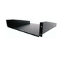 StarTechcom 2U Server Rack Mount Shelf - 157in Deep Steel Universal Cantilever Tray for 19 Network  AV Equipment Rack Cabinet - - CABSHELF