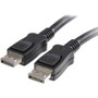 StarTech.com 35 ft DisplayPort Cable with Latches - M/M - DisplayPort Male Digital Audio/Video - DisplayPort Male Digital Audio/Video (Fleet Network)