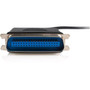 StarTechcom Parallel printer adapter - USB - parallel - 10 ft - 10 ft - 1 x Centronics Male Parallel - 1 x Type A Male USB - Black ICUSB128410