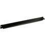 StarTechcom Blanking Panel - 1U - 19in - Steel - Black - Blank Rack Panel - Filler Panel - Rack Mount Panel - Rack Blanks - 19 BLANKB1