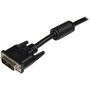 StarTech.com 15 ft DVI-D Single Link Cable - M/M - DVI-D Male Video - DVI-D Male Video - 15ft - Black (DVIDSMM15)