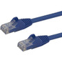 StarTech.com 100 ft Blue Snagless Cat6 UTP Patch Cable - Category 6 - 100 ft - 1 x RJ-45 Male Network - 1 x RJ-45 Male Network - Blue (Fleet Network)