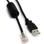 StarTech.com 6 ft Smart UPS Replacement USB Cable AP9827 - Type A Male USB - RJ-45 Male Network - 6ft - Black (Fleet Network)