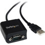 StarTechcom USB to Serial Adapter - Optical Isolation - USB Powered - FTDI USB to Serial Adapter - USB to RS232 Adapter Cable - for ICUSB2321FIS