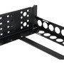 StarTech.com 2U Fixed 19" Adjustable Depth Universal Server Rack Rails - For Server - Steel - Black (UNIRAILS2U)