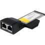 StarTechcom ExpressCard 34mm to 54mm Stabilizer Adapter - 3 Pack - Plastic - Black ECBRACKET2