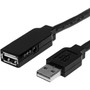 StarTech.com 35m USB 2.0 Active Extension Cable - M/F - 114.8 ft USB Data Transfer Cable - First End: 1 x Type A Male USB - Second 1 x (USB2AAEXT35M)