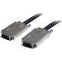 StarTechcom 2m Infiniband External SAS Cable - SFF-8470 to SFF-8470 - 66 ft SAS Data Transfer Cable for Hard Drive Network Device SAS7070S200
