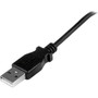 StarTech.com 2m Micro USB Cable - A to Up Angle Micro B - 6.6 ft USB Data Transfer Cable for Cellular Phone, Camera, Hard Drive, PC, - (USBAUB2MU)