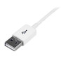StarTechcom 1m White USB 20 Extension Cable A to A - MF - 33 ft USB Data Transfer Cable - First End 1 x Type A Male USB - Second USBEXTPAA1MW
