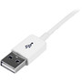 StarTech.com 2m White USB 2.0 Extension Cable A to A - M/F - 6.6 ft USB Data Transfer Cable - First End: 1 x Type A Male USB - Second (USBEXTPAA2MW)