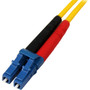 StarTechcom 4m Fiber Optic Cable - Single-Mode Duplex 9125 - LSZH - LCLC - OS1 - LC to LC Fiber Patch Cable - 131 ft Fiber Optic - SMFIBLCLC4