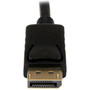 StarTechcom 6 ft DisplayPort to DVI Active Adapter Converter Cable - DP to DVI 1920x1200 - Black - 6 ft DisplayPortDVI Video Cable - DP2DVIMM6BS