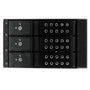 StarTechcom 3 Bay Aluminum Trayless Hot Swap Mobile Rack Backplane for 35in SAS IISATA III - 6 Gbps HDD - 3 x HDD Supported - 3 x - HSB3SATSASBA