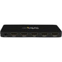 StarTech.com 4K HDMI Splitter - 4k 30Hz - 4 Port - Aluminum - Backward Compatible - HDMI Multi Port - HDMI Hub - 30 Hz to 30 Hz - HDMI (ST124HD4K)