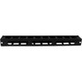 StarTechcom 1U Horizontal Finger Duct Rack Cable Management Panel with Cover - Server Rack Cable Duct - Rack Cable Organizer  - in a CMDUCT1UX
