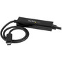 StarTech.com 1m / 3 ft USB C to VGA Cable - USB Type C to VGA - 1920 x 1200 - Black - Eliminate clutter by connecting your USB Type-C (CDP2VGAMM1MB)