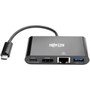 Tripp Lite U444-06N-HGUB-C Docking Station - for NotebookTablet PCDesktop PCSmartphone - 60 W - USB Type C - 2 x USB Ports - 2 x - U444-06N-HGUB-C