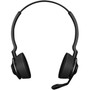 Jabra Engage 65 Stereo Headset - Stereo - Wireless - DECT - 4921 ft - 40 Hz - 16 kHz - Over-the-head - Binaural - Electret MEMS 9559-553-125