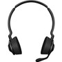 Jabra Engage 75 Stereo Headset - Stereo - Wireless - Bluetooth/DECT - 492.1 ft - 40 Hz - 16 kHz - Over-the-head - Binaural - Electret, (9559-583-125)