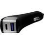 Aluratek 2-Port USB Car Charger with Type-C and Quick Charge 3.0 - 12 V DC Input - 5 V DC/2.40 A Output (Fleet Network)