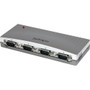 StarTech.com USB to Serial Adapter Hub - 4 Port - Bus Powered - DB9 (9-pin) - USB Serial - FTDI USB to Serial Adapter - 1 x 4-pin Type (Fleet Network)