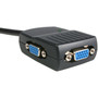 StarTechcom 2 Port VGA Video Splitter - USB Powered - 1 x HD-15 Video In ST122LE
