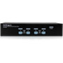 StarTech.com 4 Port Rack Mountable USB KVM Switch With Audio and USB 2.0 Hub - KVM / audio / USB switch - USB - 4 ports - Rack - 1 - - (Fleet Network)