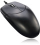 Adesso HC-3003PS - 3 Button Desktop Optical Scroll Mouse PS2 - Optical - Cable - Black - PS2 - 1000 dpi - Scroll Wheel - 3 HC-3003PS