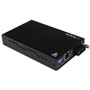 StarTech.com Multimode (MM) SC Fiber Media Converter for 1Gbe Network - 550m Range - Gigabit Ethernet -Remote Monitoring - 850nm - and (Fleet Network)