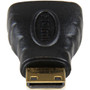 StarTech.com HDMI&reg; to HDMI Mini Adapter - F/M - 1 Pack - 1 x HDMI Female Digital Audio/Video - 1 x HDMI (Mini Type C) Male Digital (HDACFM)