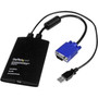 StarTechcom USB Crash Cart Adapter - File Transfer  Video - Portable Server Room Laptop to KVM Console Crash Cart NOTECONS02 - KVM NOTECONS02