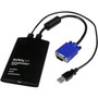 StarTechcom USB Crash Cart Adapter - File Transfer  Video - Portable Server Room Laptop to KVM Console Crash Cart NOTECONS02 - KVM NOTECONS02