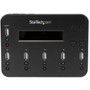 StarTech.com Standalone 1:5 USB Flash Drive Duplicator and Eraser - Flash Drive Copier (Fleet Network)