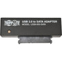 Tripp Lite USB 3.0 SuperSpeed to SATA III Adapter for 2.5in or 3.5in SATA Hard Drives - 1 x Type B Female Micro USB - 1 x Female 1 x - (Fleet Network)