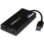 StarTech.com USB 3.0 to DisplayPort Adapter 4K Ultra HD, DisplayLink Certified, Video Converter w/ External Graphics Card - Mac & - an (Fleet Network)