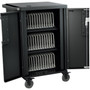 Bretford CoreX Cart - 3 Shelf - Steel - 332 Width x 258 Depth x 445 Height - For 36 Devices TCOREX36
