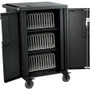 Bretford CoreX Cart - 3 Shelf - Steel - 33.2" Width x 25.8" Depth x 44.5" Height - For 36 Devices (Fleet Network)