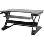 Ergotron WorkFit-TL Sit-Stand Desktop Workstation - TAA Compliant Version - Rectangle Top - 375 Table Top Width x 25 Table Top 33-418-085