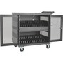 Tripp Lite CSC32USB 32-device USB Charging Cart - PushPull Handle - 4 Casters - 4 10160 mm Caster Size - Steel - 348 Width x x CSC32USB