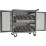 Tripp Lite CSC32USB 32-device USB Charging Cart - PushPull Handle - 4 Casters - 4 10160 mm Caster Size - Steel - 348 Width x x CSC32USB