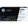 HP 656X (CF461X) Toner Cartridge - Cyan - Laser - High Yield - 22000 Pages - 1 Each (Fleet Network)