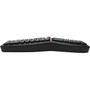 Adesso Tru-Form Media 3150 - 2.4 GHz Wireless Ergo Trackball Keyboard - Wireless Connectivity - RF - USB 2.0 Interface - 87 Scroll - - (WKB-3150UB)